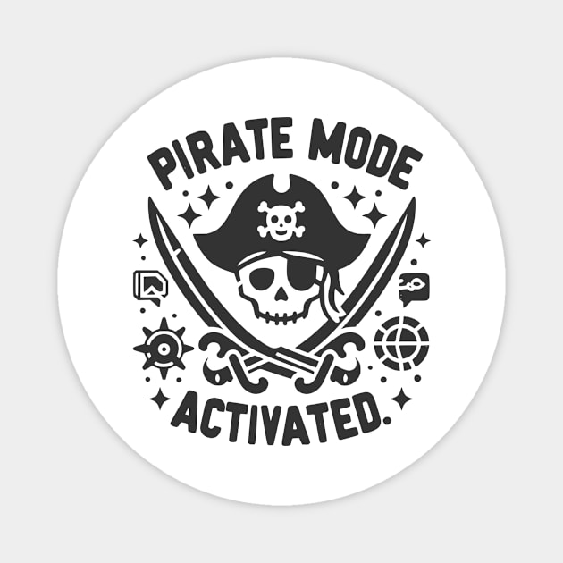 Pirate Mode Activated Magnet by Frank Ring